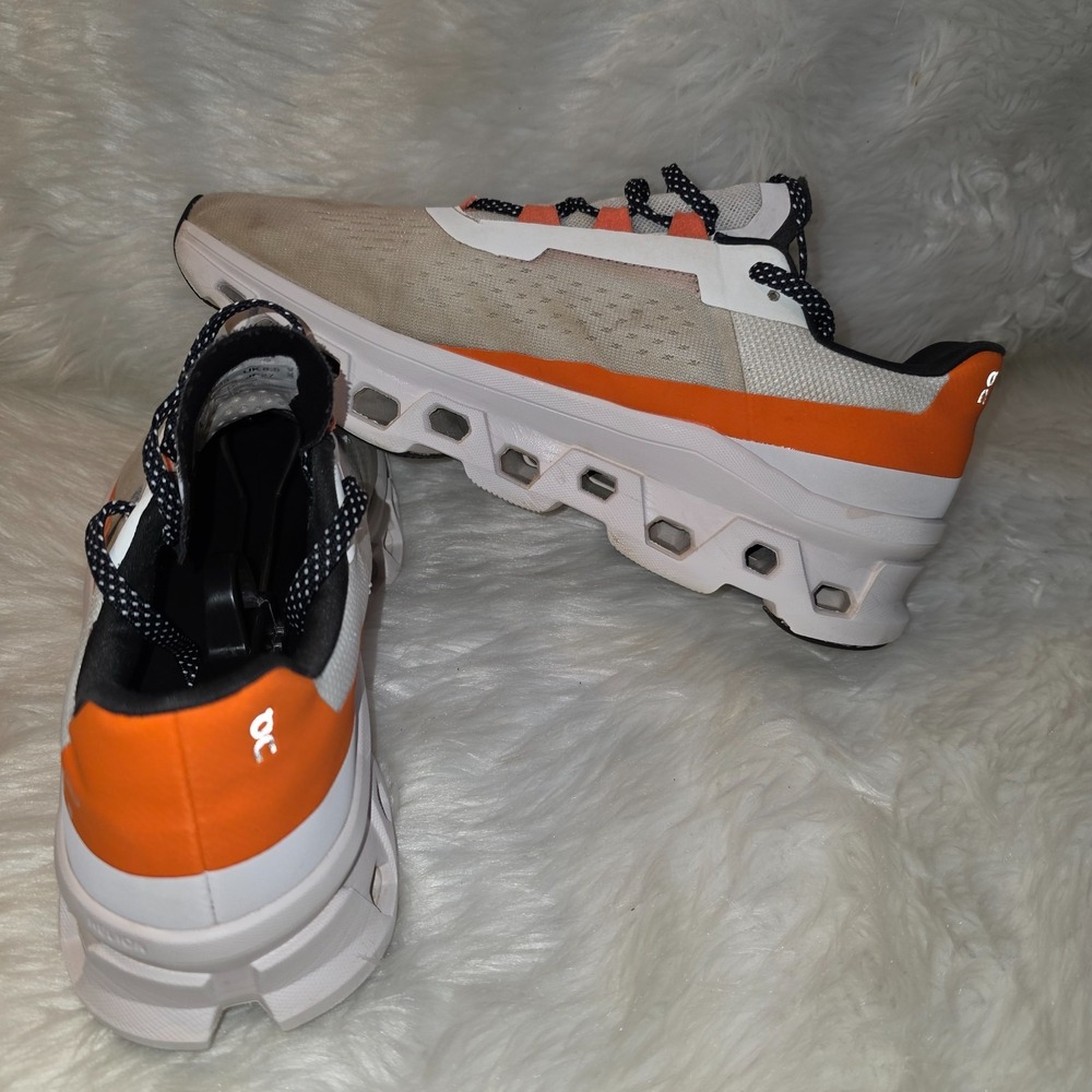 Size 9 - Cloudmonster Undyed White Flame View 3